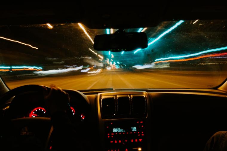Hình ảnh lái xe ban đêm đẹp nhất