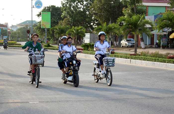 Xe đạp điện không giới hạn độ tuổi lái xe
